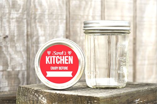 Mason Jar Label | Decals.com