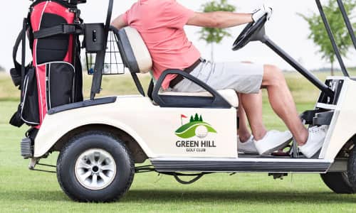 Golf Cart Decals 