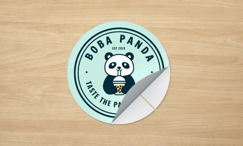 custom crack and peel stickers for Businesses | Decals.com