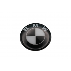 BMW Steering Wheel Emblem (Black & White)