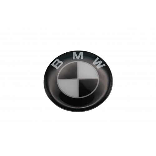 BMW Steering Wheel Emblem (Black & White)