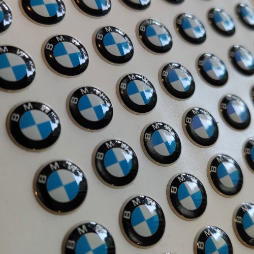 BMW Remote Key Fob Sticker Emblem Logo BMW Remote Key Fob Sticker Emblem Logo